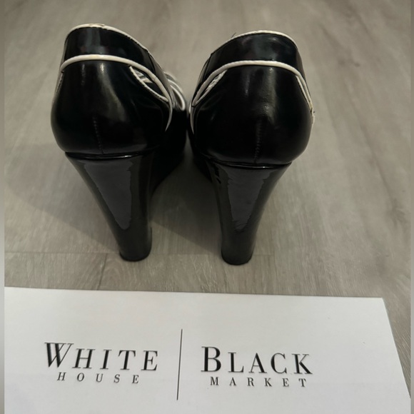 White House Black Market Patent Leather Platforms - 6 - Picture 10 of 14